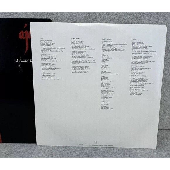 Steely Dan - AJA ABC Records ABCL 5225‎ 1977 Gatefold LP Vinyl Record Vintage - Picture 12 of 15